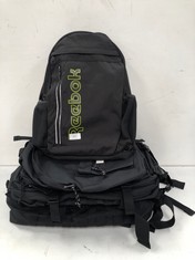 4 X BACKPACKS VARIOUS MAKES AND MODELS INCLUDING REEBOK - LOCATION 16A.