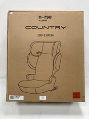 BABY CAR SEAT GREY ADJUSTABLE CAR SEAT 100-150 CM - LOCATION 1C.