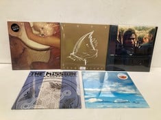 5 X VINYLS BY VARIOUS ARTISTS INCLUDING IHOR TSYMBROVSKY - LOCATION 10B.