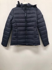 PEPE JEANS MADDIE SHORT PUFFER JACKET, BLUE (DULWICH), S FOR WOMEN - LOCATION 25C.