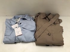 2 X TOMMY HILFIGER CLOTHING INCLUDING WOMEN'S TRENCH COAT SIZE S BROWN - LOCATION 37C.