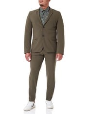 HUGO AWAY/HU-GO223J SUIT, DARK GREEN 305, MEN'S SIZE 44 - LOCATION 35C.