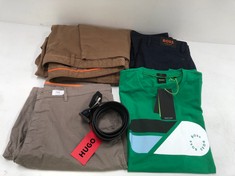 5 X HUGO BOSS CLOTHING ITEMS VARIOUS SIZES AND MODELS INCLUDING T-SHIRT M - LOCATION 42C.