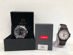 2X RORIOS WATCHES MODEL CR2016 AND TIMEX MODEL WR50M - LOCATION 6C.