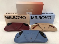 3 X MR.BOHO GLASSES VARIOUS MODELS INCLUDING MODEL OWN ATTITUDE P1-I23 - LOCATION 2C.