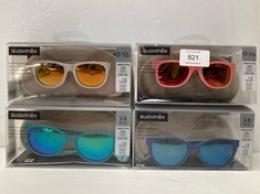 4 X SUAVINEX GLASSES VARIOUS MODELS AND SIZES - LOCATION 2C.