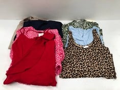 7 X DRESSES INCLUDING TRENDYOL SIZE 34 RED - LOCATION 15C.