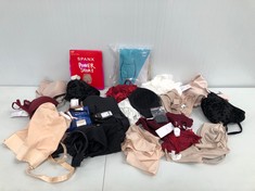 VARIETY OF UNDERWEAR OF DIFFERENT BRANDS AND SIZES INCLUDING BRA WOMEN'SECRET RED COLOUR SIZE 80C - LOCATION 23C.