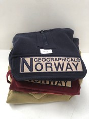 3 X CLOTHING ITEMS INCLUDING NORWAY SIZE L - LOCATION 47C.