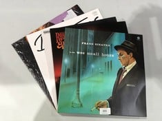 5 X VINYL INCLUDING FRANK SINATRA IN THE WEE SMALL HOURS- LOCATION 52C.