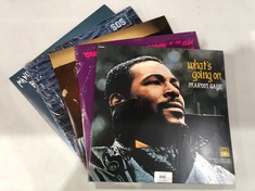 5 X VINYL INCLUDING MARVIN GAYE WHAT'S GOING ON- LOCATION 48C.