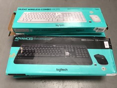 9 X LOGITECH KEYBOARDS INCLUDING MK295 - LOCATION 36C.