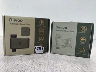 2 X DIIVOO AUTOMATIC WATER TIMERS: LOCATION - C6