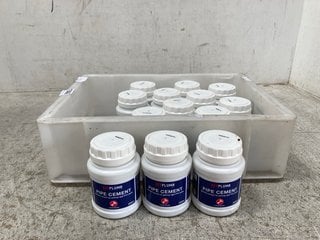 QTY OF KEYPLUMB PIPE CEMENT TUBS - 250ML: LOCATION - C1