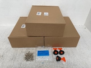 3 X BOXES OF MIDGARD REUSABLE LEVELLING SYSTEM TILE LAYING AIDS FOR WALL AND FLOOR TILES . JOINT WIDTHS 2-6MM.: LOCATION - A7