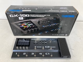 BOSS GX-100 GUITAR & BASS EFFECTS PROCESSOR - RRP £461: LOCATION - BOOTH