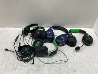 QTY OF ASSORTED TURTLE BEACH GAMING HEADSETS TO INCLUDE RECON CHAT HEADSET: LOCATION - B4