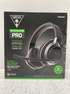 TURTLE BEACH STEALTH PRO WIRELESS XBOX HEADSET : RRP £279.99: LOCATION - B5