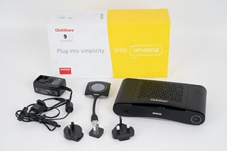 BARCO CLICKSHARE CS-100 WIRELESS PRESENTATION HDMI DESKTOP SYSTEM - RRP £915: LOCATION - BOOTH