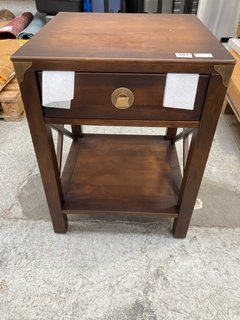 JOHN LEWIS & PARTNER BALMORAL SIDE TABLE IN BROWN: LOCATION - B1