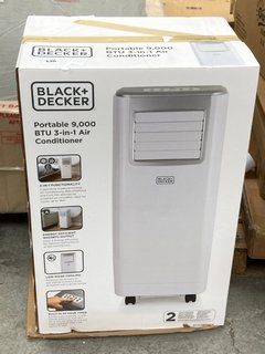 BLACK + DECKER PORTABLE 9,000 BTU 3 IN 1 AIR CONDITIONER: LOCATION - B3