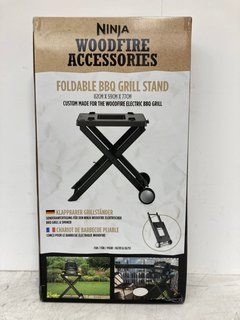 NINJA WOODFIRE FOLDABLE BBQ GRILL STAND RRP: £130: LOCATION - B1