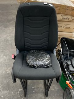 IVECO C2 ARMY VEHICLE SEAT IN BLACK: LOCATION - B7