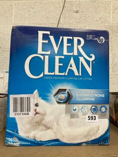 BOX OF EVER CLEAN UNSCENTED CAT LITTER: LOCATION - BR18