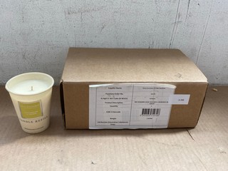 6 X MAX BENJAMIN WAX CANDLE REFILL LEMONGRASS AND GINGER: LOCATION - AR8