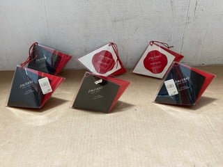 6 X ASSORTED SHISEIDO GINZA TOKYO BEAUTY PRODUCTS TO INCLUDE 4X MODERN MATTE POWDER LIPSTICK PACKS 2 X 2.5G AND 2 X BENEFIANCE ANTI WRINKLE DUO PACK: LOCATION - AR9