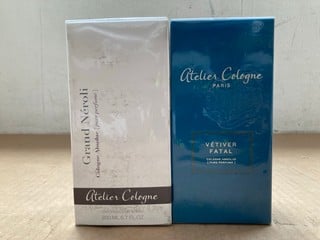 2 X ASSORTED GTELIES PARIS COLOGNE TO INCLUDE 1 X VETIVER FATAL PERFUME 200ML AND 1 X GRAND NEROLI PERFUME 200ML: LOCATION - AR10