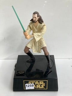 STAR WARS PART ONE FIGURE, QUI GONN JINN: LOCATION - AR16