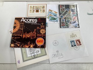 ASSORTED VINTAGE STAMPS, COVERS AND POSTAL EPHEMERA ETC: LOCATION - AR16