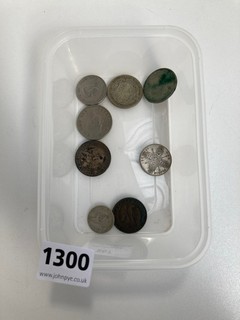 A COLLECTION OF HIGH SILVER CONTENT ANTIQUE COINS: LOCATION - AR16