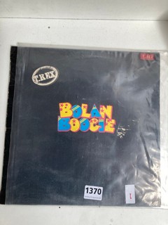 AN ORIGINAL VINYL LP: MARC BOLAN AND T REX - BOLAN BOOGIE: LOCATION - AR17