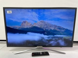 SAMSUNG LED 32" TV: MODEL NO UE32M5520AKXXU (WITH REMOTE, STAND & POWER CABLE) [JPTM120965]