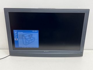 SONY FLAT WIDE SCREEN MONITOR: MODEL NO KLH-40X1 (WITH POWER CABLE) [JPTM120617]