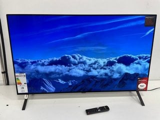 LG OLED 48" TV: MODEL NO OLED48A26LA (WITH REMOTE, POWER CABLE & STAND, SCREEN CRACKED BUT DOES NOT EFFECT THE IMAGE) [JPTM120567]