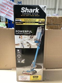 SHARK ANTI HAIR WRAP CORDED STICK VACUUM CLEANER - RRP: £ 159.99: LOCATION - D 10