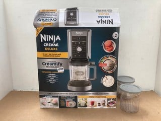 NINJA CREAMI DELUXE 10 - IN - 1 ICE CREAM AND FROZEN DRINK MAKER: LOCATION - D 6