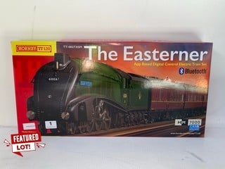 HORNBY TRAIN SET THE EASTERNER DIGITAL TT:120 GAUGE MODEL RAILWAYS SET - RRP: £ 229.95: LOCATION - FRONT BOOTH