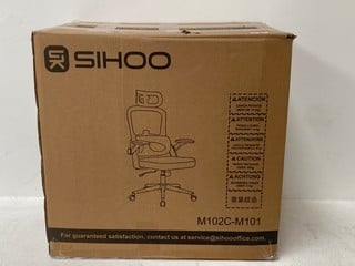 SIHOO M102C-M101 ERGONOMIC MESH OFFICE CHAIR - RRP: £ 159.99: LOCATION - FRONT BOOTH