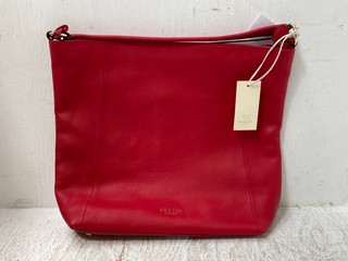 RADLEY BUTTERCUP GROVE BAG IN RED - RRP: £255: LOCATION - A13