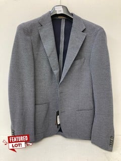 HUGO BOSS L-HESTON SUIT JACKET IN GREY - UK SIZE: 50 - RRP: £ 1.100.00: LOCATION - FRONT BOOTH