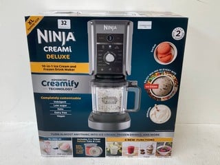 NINJA CREAMI DELUXE 10 - IN - 1 ICE CREAM AND FROZEN DRINK MAKER - RRP: £ 149.00: LOCATION - FRONT BOOTH