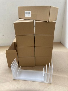 QTY OF ACRYLIC DISPLAY RISERS IN CLEAR V: LOCATION - A15