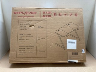 GTPLAYER Z12-BLK-120 GAMING DESK IN BLACK: LOCATION - A15