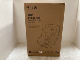 MAXI COSI PEARL 360 BABY CAR SEAT IN BLACK: LOCATION - A16