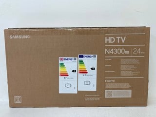 SAMSUNG HD TV 24'' SMART TV SERIES N4300- RRP: £ 169.99: LOCATION - FRONT BOOTH