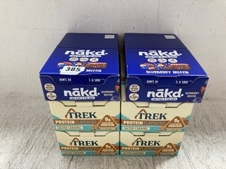 QTY OF ASSORTED FOOD ITEMS TO INCLUDE NAKD BLUEBERRY MUFFIN BARS - BBE: 02.06.2025: LOCATION - A17